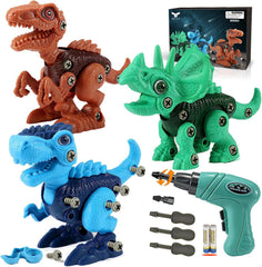 FREE TO FLY Triceratops take-apart kit inspires hands-on creativity and STEM curiosity.