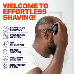 Freebird FlexSeries body trimmer for even grooming from chest to legs
