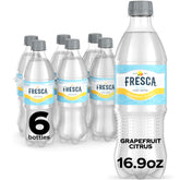 Fresca Citrus Soda bottle with bright citrus, a refreshing zero sugar option