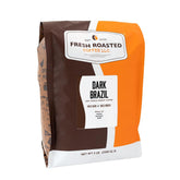 Fresh Roasted Coffee Dark Brazil whole bean 5 lb pack for rich mornings.