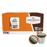 Fresh Roasted Coffee Italian Roast pod shot for espresso lovers