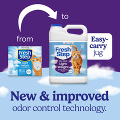 Fresh Step Odor Shield tight clumps indicate easy scooping and tidy boxes
