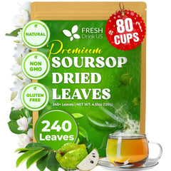 FreshDrinkUS soursop leaves loose-leaf tea for natural flavor