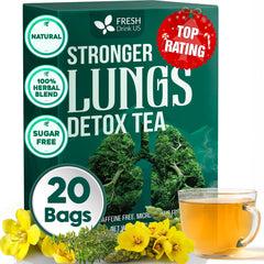FreshDrinkUS tea bags box front for quick, mess-free brewing at home.