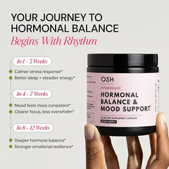 Freshly Moms bottle pour shows simple daily capsule routine for consistency