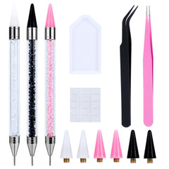 FRICHOM 14-piece rhinestone picker set for precise placement and effortless application.