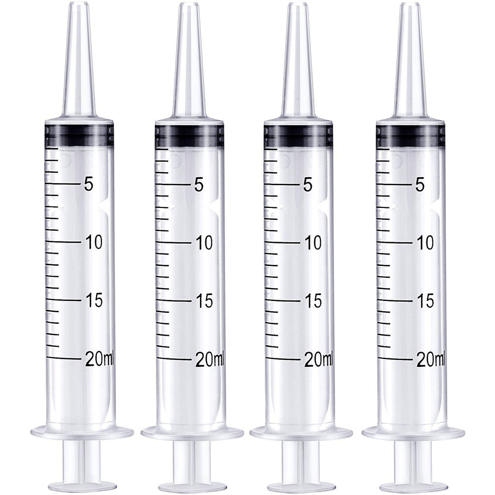 Frienda large plastic syringe 20ml measuring for precise liquid transfer