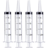 Frienda large plastic syringe 20ml measuring for precise liquid transfer