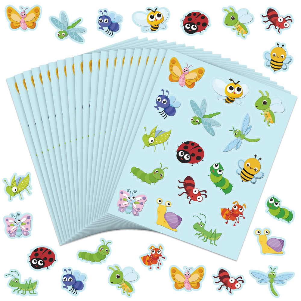Frienda butterfly stickers: vibrant 1x1 inch decor for crafts and classroom rewards.