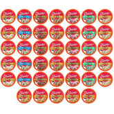 Friendly's coffee pods assorted ice cream flavors box front, ideal for quick Keurig flavor variety.