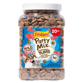 Friskies Natural Yums tuna canister close-up showing real tuna flavor