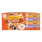 Friskies TurChicken meaty bits in gravy for daily meals and rich flavor