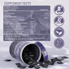 Fristfei Shilajit Gummies on-the-go sachet demonstrates portable daily support you can chew after meals.