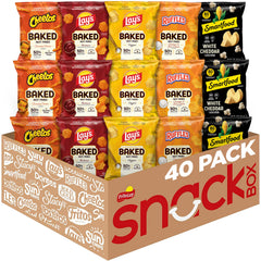 Frito-Lay baked and popped mix 40-pack front view for family snacking variety
