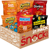 Frito-Lay Cheesy Mix Variety Pack packaging front showing complete snack assortment