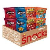 Frito-Lay Doritos and Cheetos mix pack front view, great for family snacking