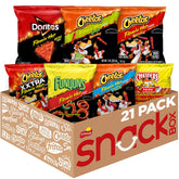 Frito-Lay Flamin’ Hot Mix pack front view for party snacking