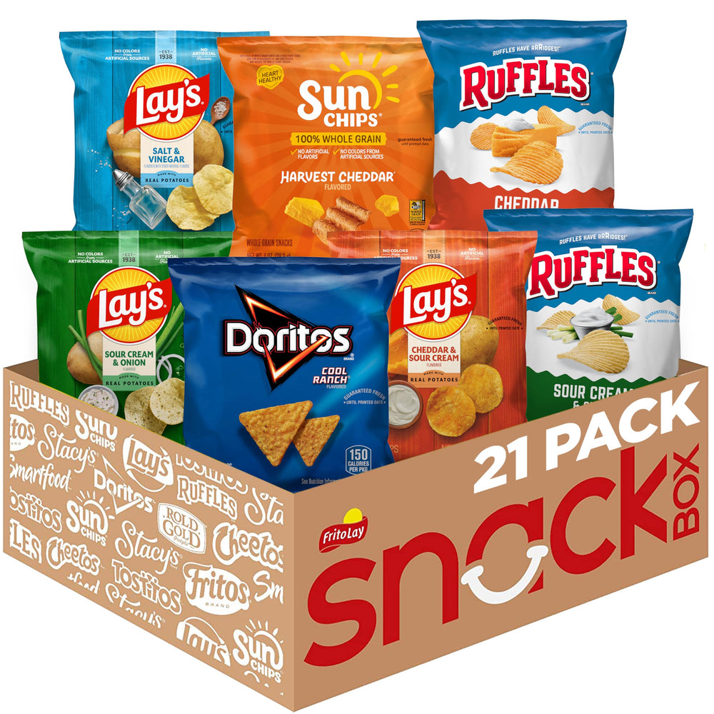 Frito-Lay Tangy Favorites Mix bags front view for family snacking variety
