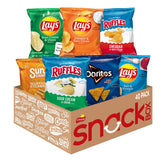 Frito-Lay Tangy Favorites Mix front view—40-snack assortment for sharing.