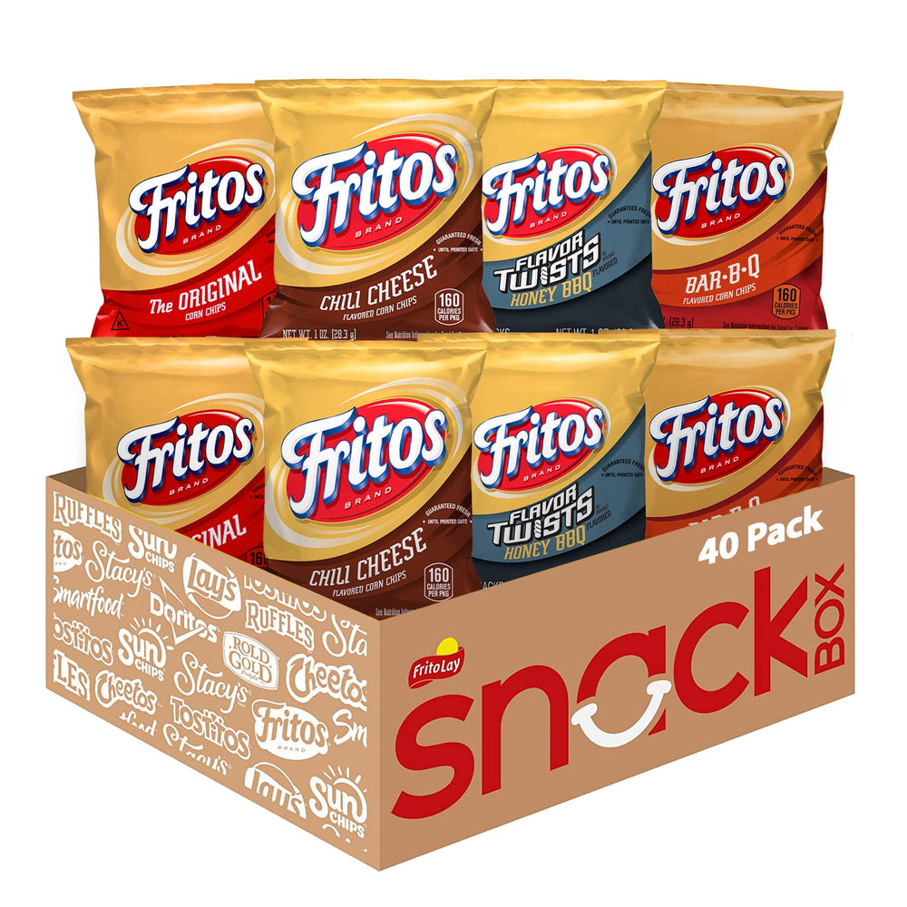 Fritos Original bag with classic corn chips, ideal for quick snacking.