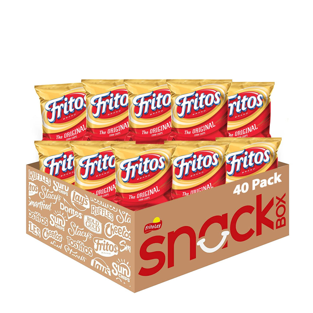 Fritos Original Corn Chips bag in a 40-pack for on-the-go snacking