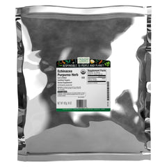 Frontier Co-op Echinacea Purpurea herb cut and sifted bottle ready for herbal tea.