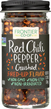 Frontier Co-op ground red cayenne pepper bottle for bold heat in recipes