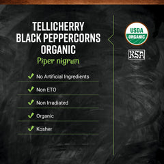 Frontier Co-op organic peppercorns from India offer robust fruity aroma for everyday cooking