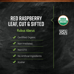 Frontier Co-op red raspberry leaf tea steeped cup for flavor ideas