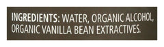 Frontier Co-op vanilla extract being poured to sweeten coffee or sauce