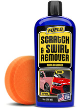 Fueld Scratch Remover applied by hand for a smooth finish