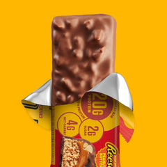 FULFIL Gluten-free label on the bar emphasizing dietary-friendly snacking