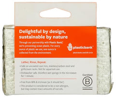 Full Circle Cleana Colada scrubber sponge with brushed detail for tough grime removal.