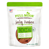 Full Moon Essential Duck Tenders pack shot highlighting premium, natural dog treats
