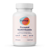 FullWell Prenatal Multivitamin bottle supports overall pregnancy nutrition