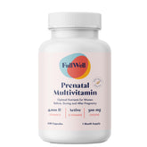 FullWell Prenatal Multivitamin bottle with lemon essence showing refreshing daily nutrition