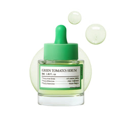 FULLY Green Tomato Serum bottle close-up, fragrance-free formula for sensitive skin.