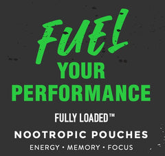 Fully Loaded Bullseye Alpha Fuel can exterior highlighting convenient on-the-go energy