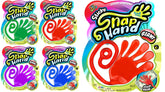 Fun a Ton Giant Snap Hands 4-pack front view, ideal party favors.