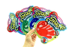 Fun a Ton Giant Snap Hands blue stretch, aids focus during study.