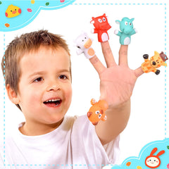 FUN LITTLE TOYS animal finger puppets in a playful variety for storytelling.