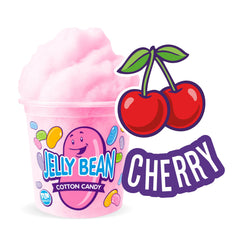 Portable resealable Fun Sweets cotton candy tub for on-the-go snacking
