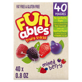 Funables Mixed Berry Fruity Snacks box front for quick snacking