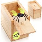 FunFamz Original Spider Prank Box lid jump for instant surprise.