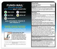 Fungi-Nail pen tip enables precise application to affected areas.