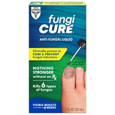FUNGICURE bottle and brush applicator for targeted fungal treatment.