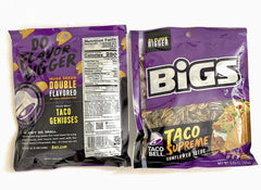 Fungraver Taco Supreme two-pack packaging shown, convenient grab-and-go snack option.