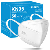Funight KN95 five-ply filtration close-up showing layered protection