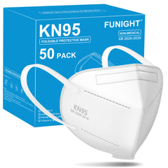 Funight KN95 five-ply filtration close-up showing layered protection
