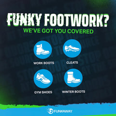 FunkAway deodorizer spray for gear keeps non-washable items fresh between uses.